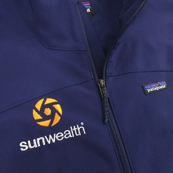 Patagonia Adze Jacket Womens XL Blue Wind Water Resistant Softshell Midweight - Picture 3 of 12